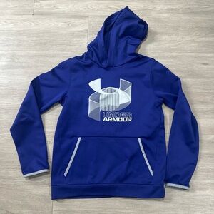 2 Youth HOODIES - Under Armour Royal Blue Pullover Sz L/ Old Navy Sz XL